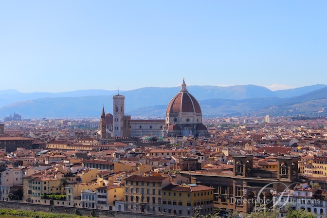 A View of Florence - Tuscany Food Styling Photography - Delectable Destinations -Carol Ketelson