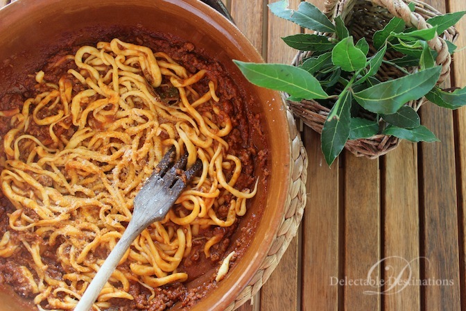 Tuscan Cuisine, Pasta - Tuscany Food Styling Photography - Delectable Destinations - Carol Ketelson