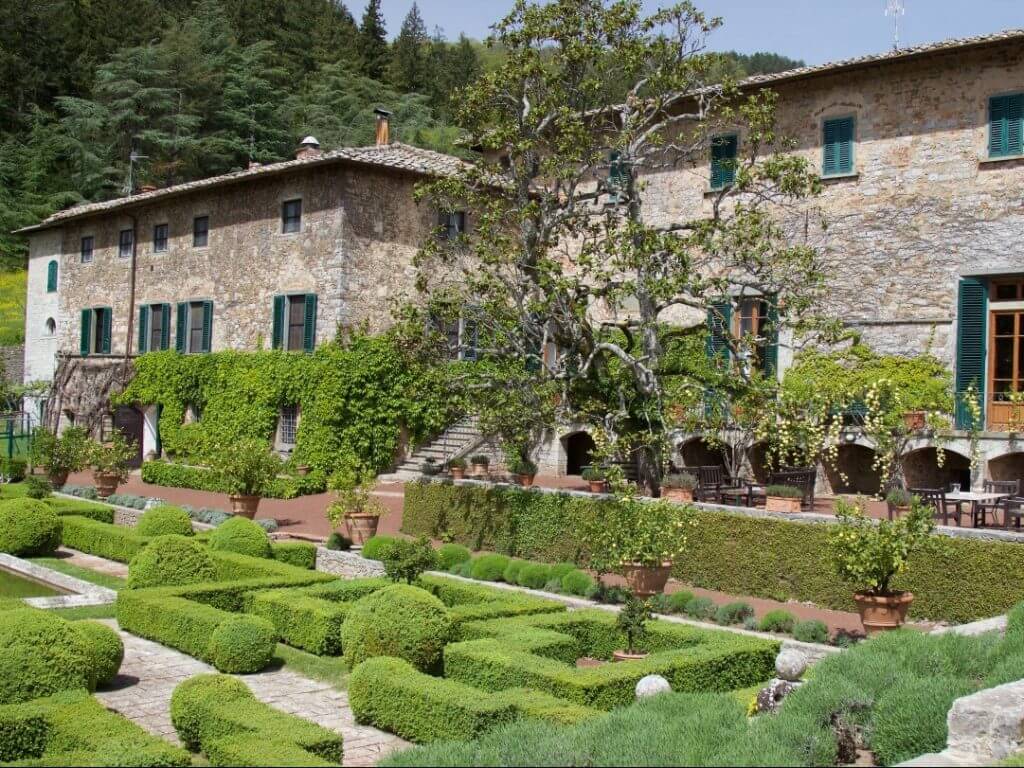 Badia di Coltibuono vinyard Tuscany Italy Carol Ketelson Delectable Destinations Culinary Tours