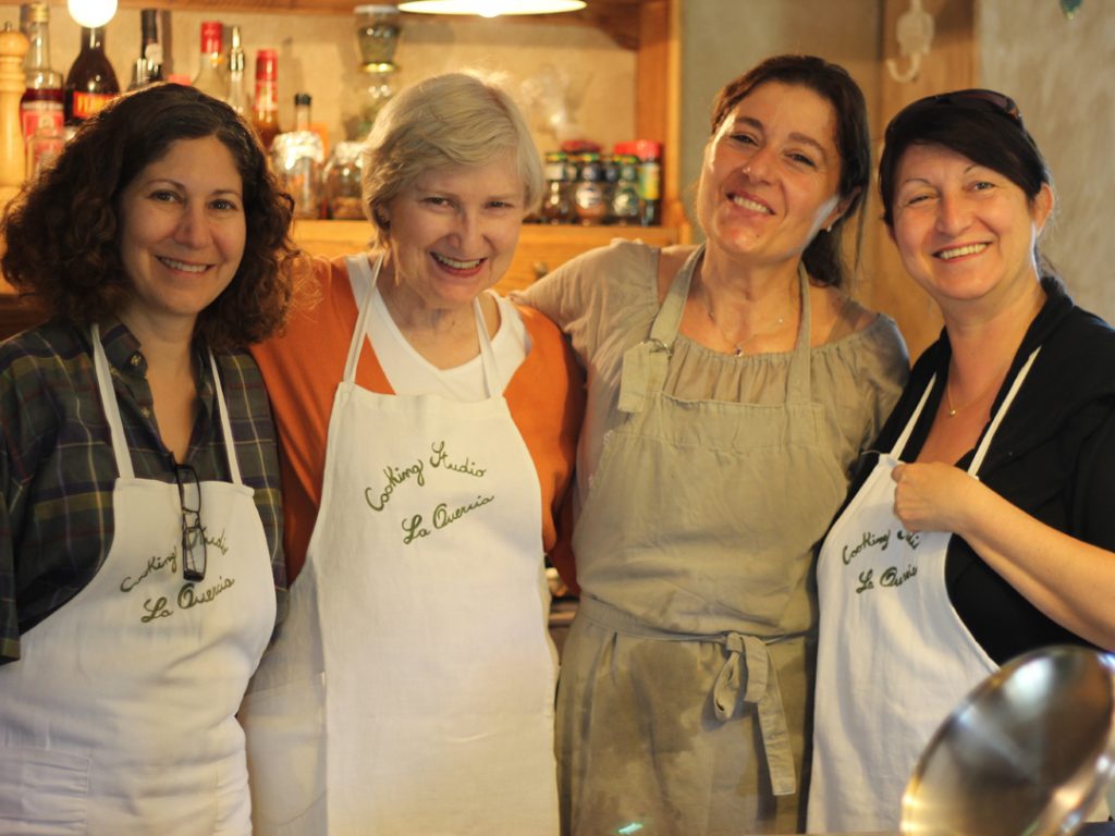 cooking class Villa la Quercia Tuscany Italy Carol Ketelson Delectable Destinations Culinary Tours